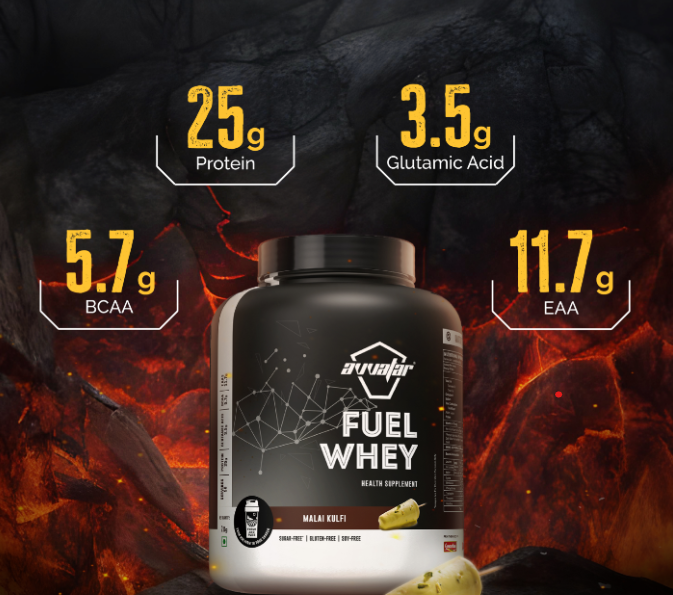 Avvatar Fuel Whey | 2 Kg | Belgian Chocolate Flavour