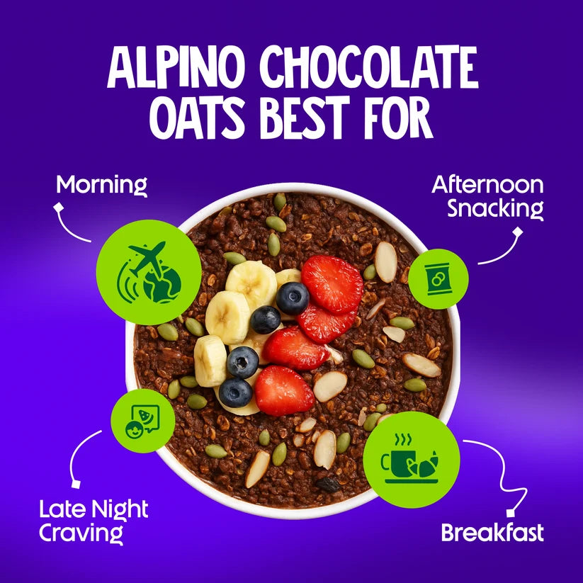 ALPINO HIGH PROTEIN OATS -SNACKS-HIGH PROTEIN OATS-DARK CHOCOLATE-2KG