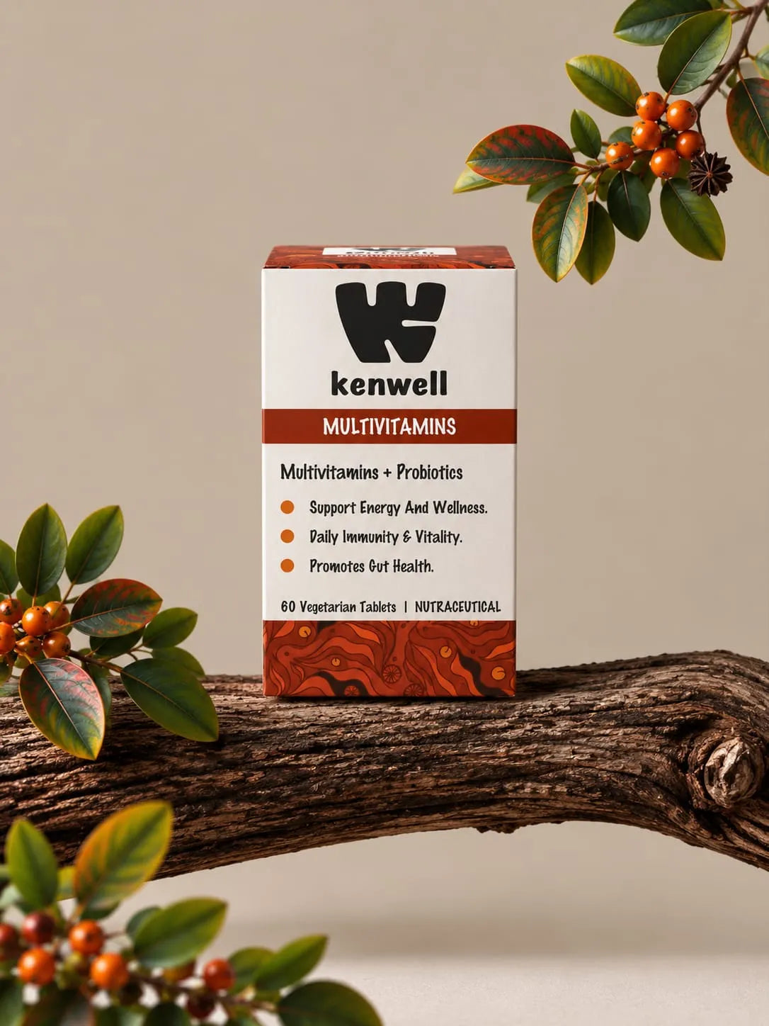 KENWELL-MULTIVITAMINS-60 TABS