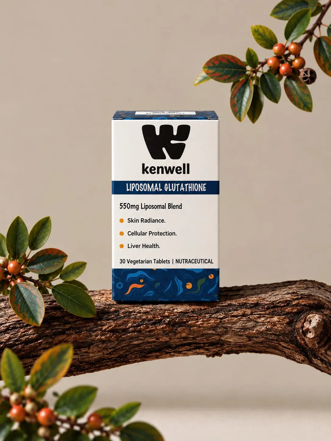 KENWELL-LIPOSOMAL GLUTATHIONE-30 TABS