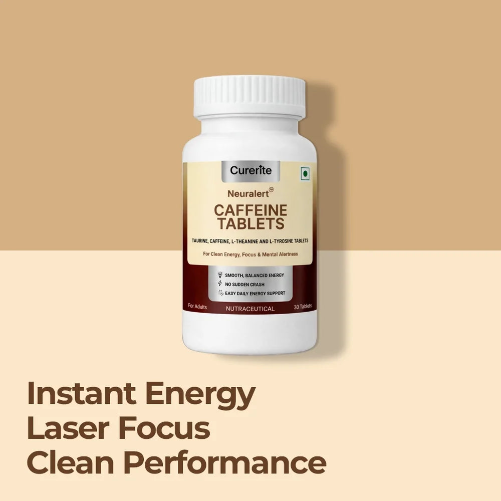 CURERITE-CAFFEINE TABLET -30 TAB