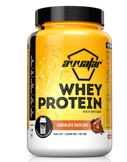 Avvatar Whey Protein  2Kg Malai Kulfi Flavour | 28g Protein | 57 Servings