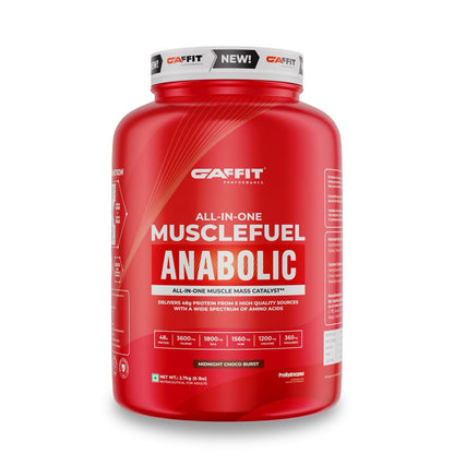 Gaffit Muscle Fuel Anabolic - Advanced Mass Builder for Size, Strength & Fast Recovery 1 KG