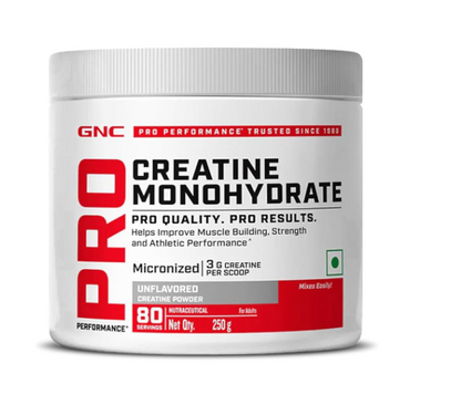 GNC Pro Performance Pure Micronized Creatine Monohydrate, 100 g (0.22 lb)