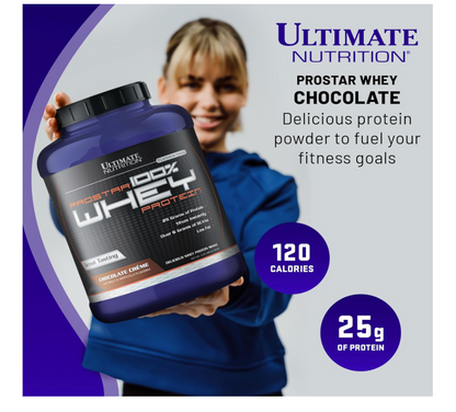 Ultimate Nutrition Prostar 100% Whey Protein - 5.28 lbs (Chocolate Creme)