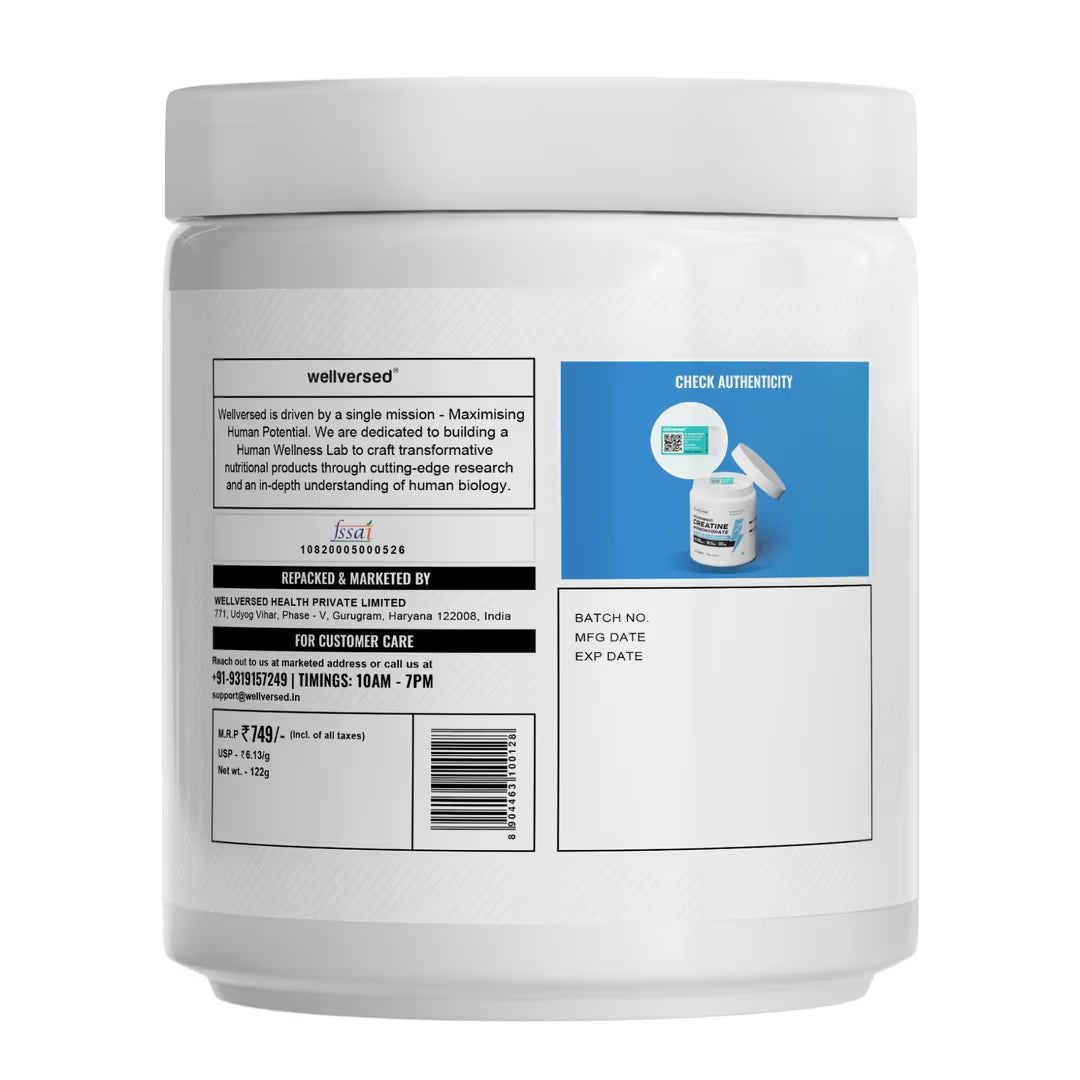WELLVERSED-CREATINE MONOHYDRATE -TROPICAL TANGO-122GM
