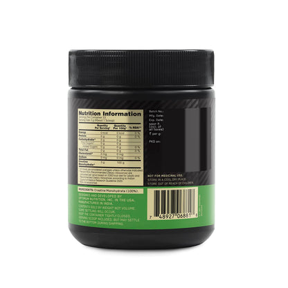 OPTIMUM NUTRITION-CREATINE MONOHYDRATE -UNFLAVOURED-100GM