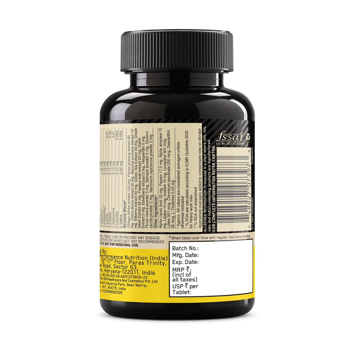 OPTIMUM NUTRITION-OPTI-MEN -60 TAB