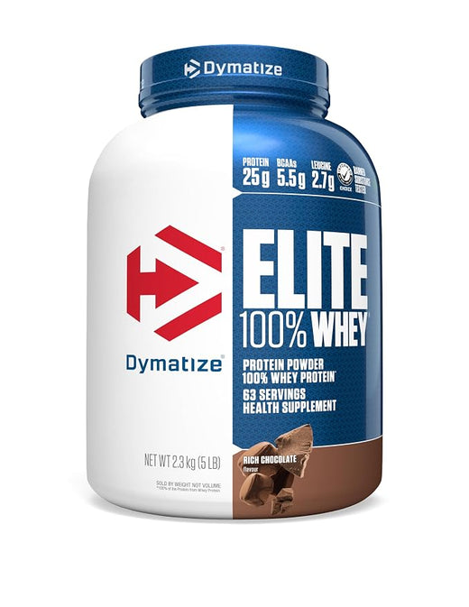 DYMATIZE-ELITE 100% WHEY-RICH CHOCOLATE-2.3KG