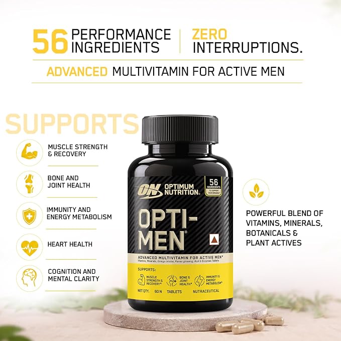 OPTIMUM NUTRITION-OPTI-MEN -60 TAB