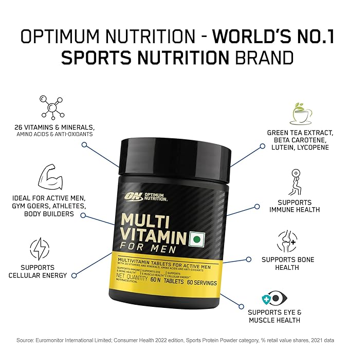 OPTIMUM NUTRITION-MULTIVITAMIN-60 TAB