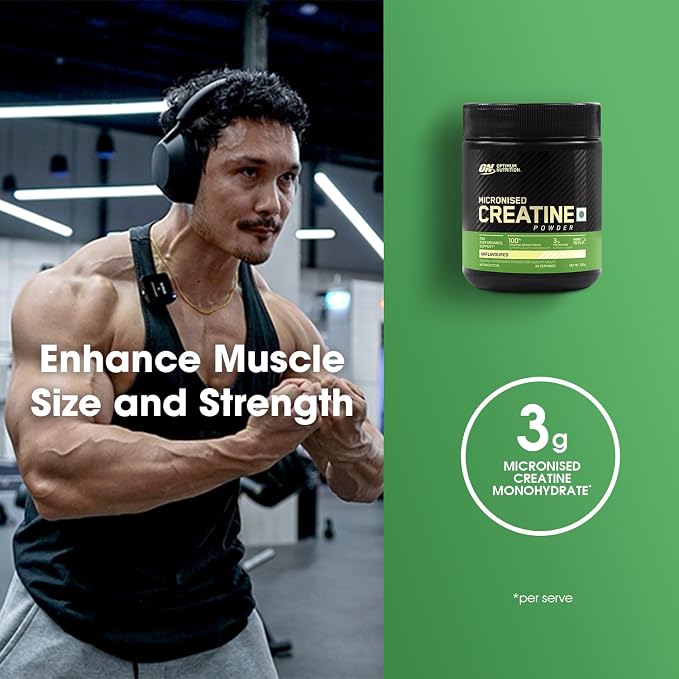 OPTIMUM NUTRITION-CREATINE MONOHYDRATE -UNFLAVOURED-100GM