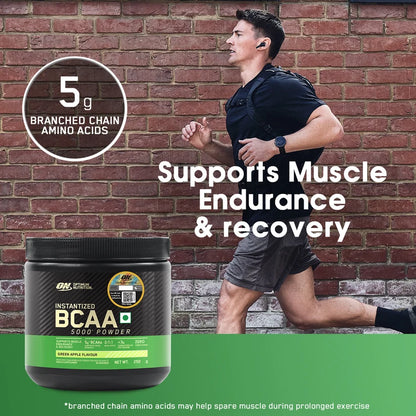 OPTIMUM NUTRITION-BCAA 5000MG-GREEN APPLE-250GM