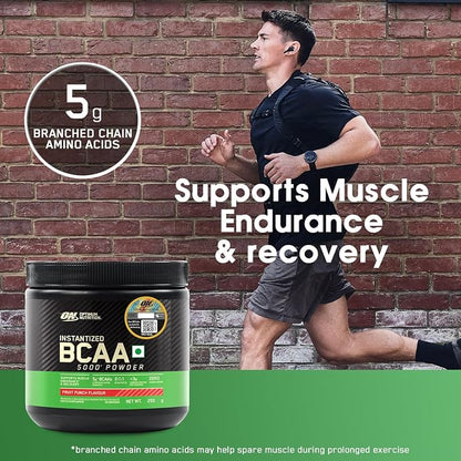 OPTIMUM NUTRITION-BCAA 5000MG-FRUIT PUNCH -250GM