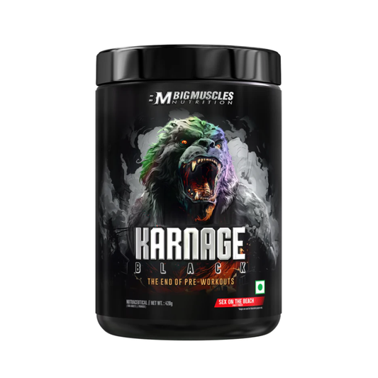 Bigmuscles Nutrition Karnage Black Preworkout (Sex On The Beach, 420g)