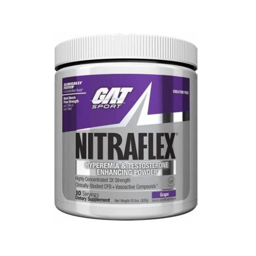 GAT Sport Nitraflex Fruit Punch Flavour powder -Pack of 30 Servings