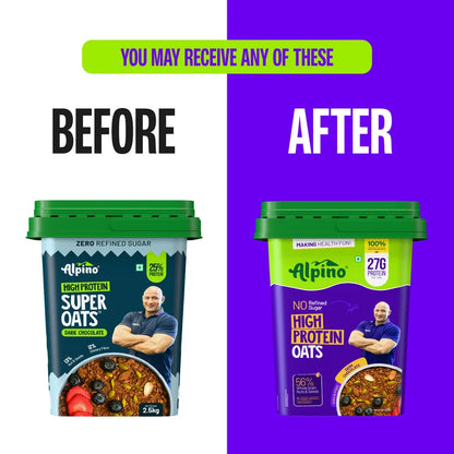 ALPINO HIGH PROTEIN OATS -SNACKS-HIGH PROTEIN OATS-DARK CHOCOLATE-2KG