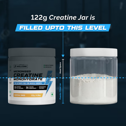 WELLVERSED-CREATINE MONOHYDRATE -TROPICAL TANGO-122GM