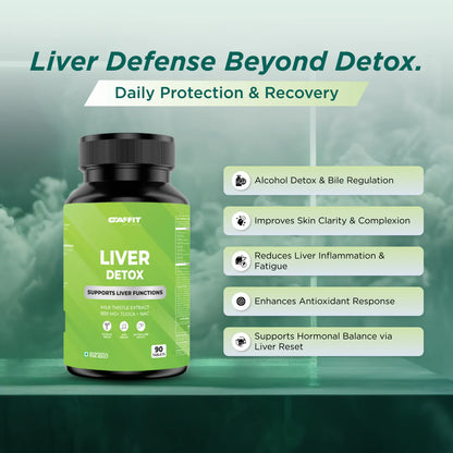 GAFFIT LIVER DETOX – 90 Capsules