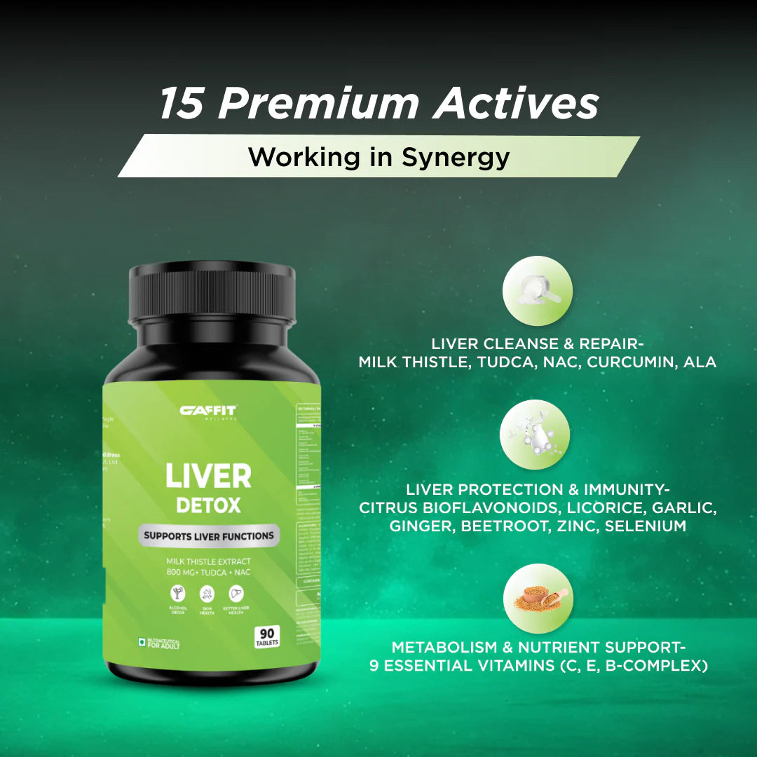 GAFFIT LIVER DETOX – 90 Capsules