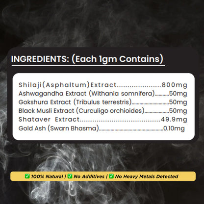 GAFFIT SHILAJIT GOLD RESIN – 20g