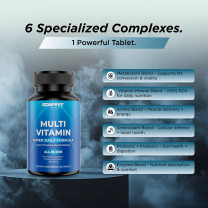GAFFIT MULTIVITAMIN – 60 Capsules