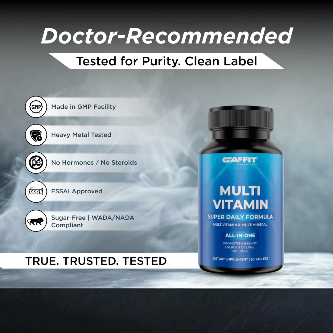 GAFFIT MULTIVITAMIN – 60 Capsules