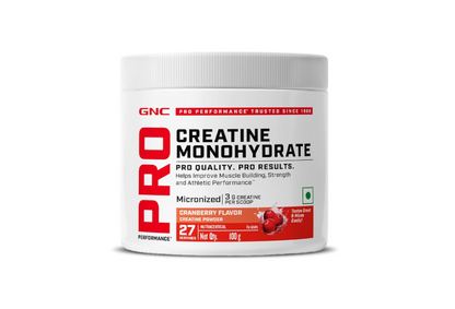 GNC Pro Performance Creatine Monohydrate 100 gram ( Powerful Muscle Pump for Intense Workout)