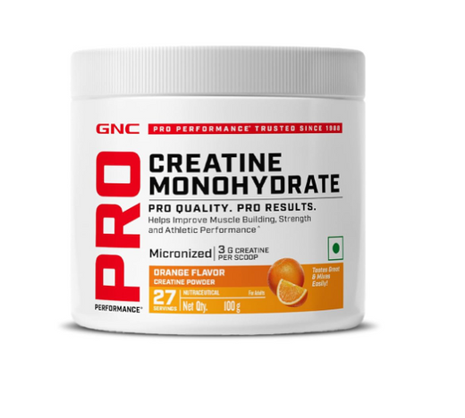 GNC Pro Performance Creatine Monohydrate 100 gram ( Powerful Muscle Pump for Intense Workout)