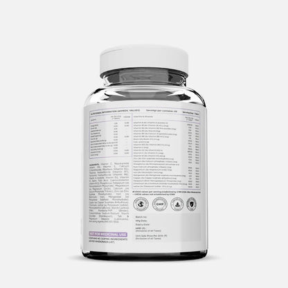 GAFFIT Multi Vitamin – 23 Essential Vitamins & Minerals with 100% RDA Coverage for Daily Vitality