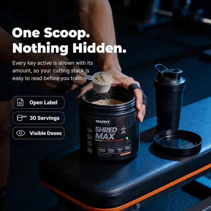 GAFFIT-SHRED MAX-TANGY ORANGE-210GM