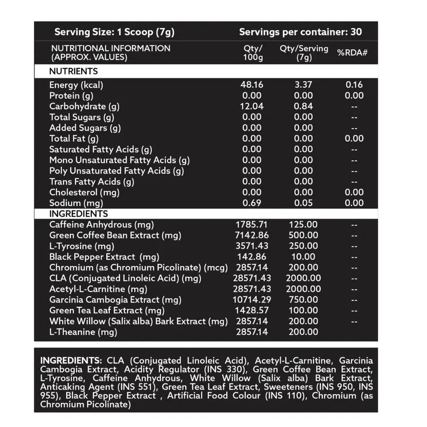 GAFFIT-SHRED MAX-TANGY ORANGE-210GM