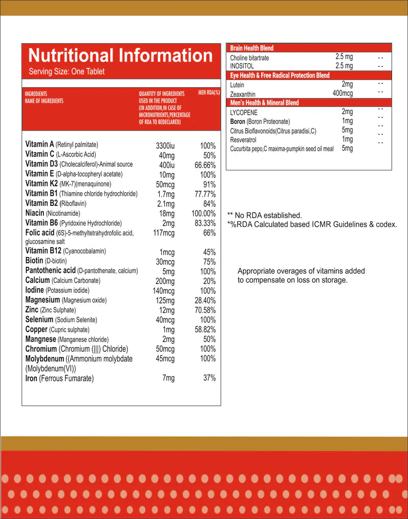 Olympia Multivitamin One Daily – 60 Tablets