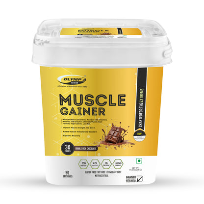 Olympia Nutrition 3x series muscle gainer whey protein 3 kg