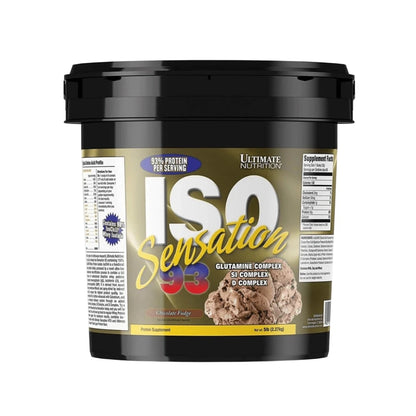 Ultimate Nutrition ISO Sensation 93 – 2.27 kg (Chocolate Fudge)