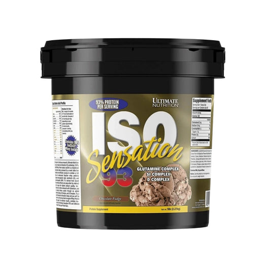 Ultimate Nutrition ISO Sensation 93 – 2.27 kg (Chocolate Fudge)