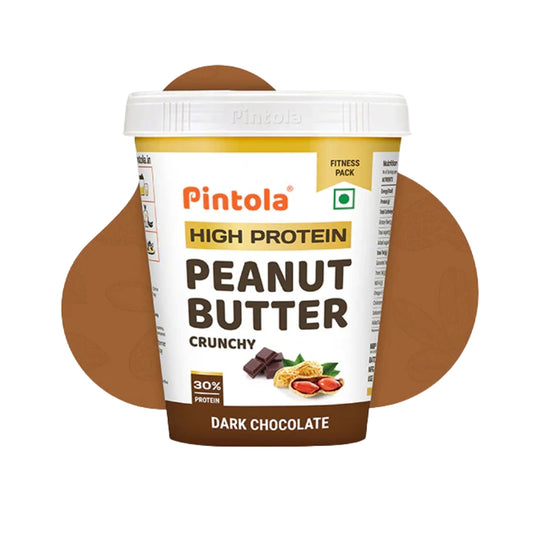 PINTOLA HIGH PROTEIN PEANUT BUTTER CRUNCHY-1KG