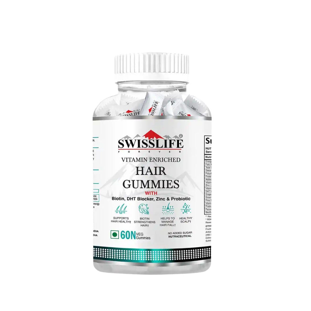 Swisslife Forever Hair Veg Gummies (60 Each)