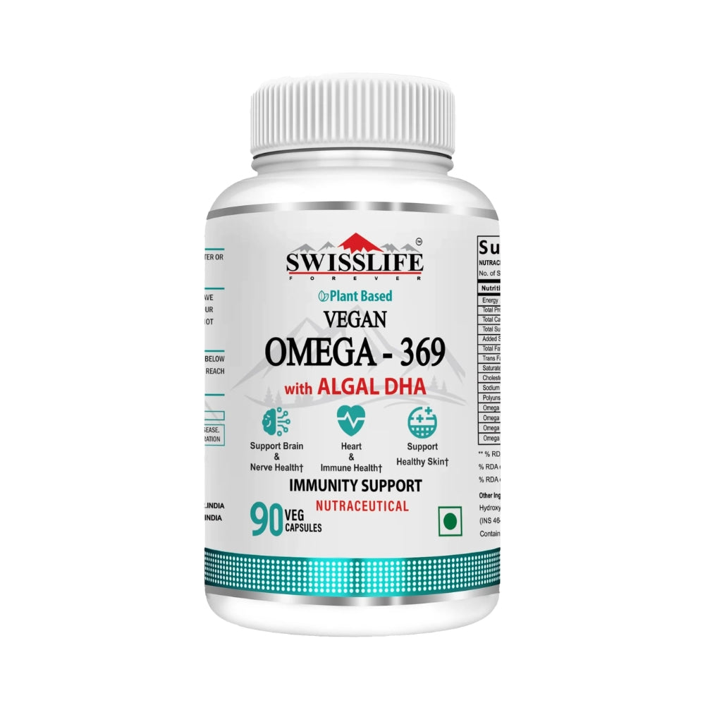 Swisslife Vegan Omega-369 – 60 Veg Capsules