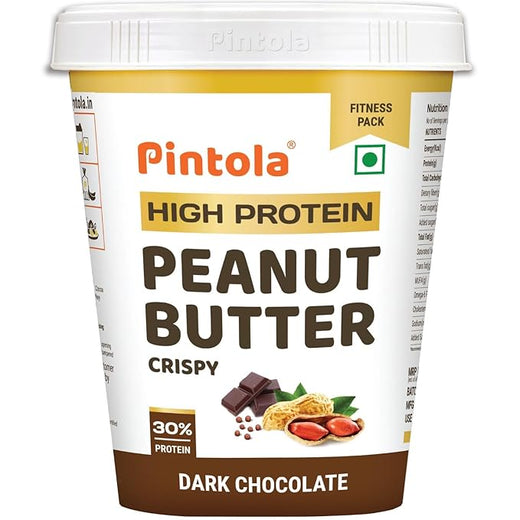 PINTOLA-HIGH PROTEIN PEANUT BUTTER-CHOCOLATE-510GM-CRISPY