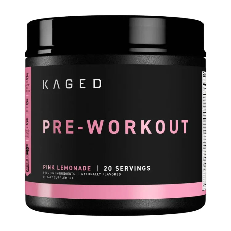KAGED-PREWORKOUT-PINK LEMONADE-20 SERVINGS