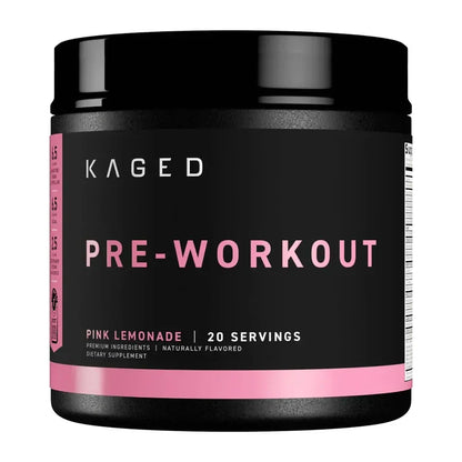 KAGED-PREWORKOUT-PINK LEMONADE-20 SERVINGS