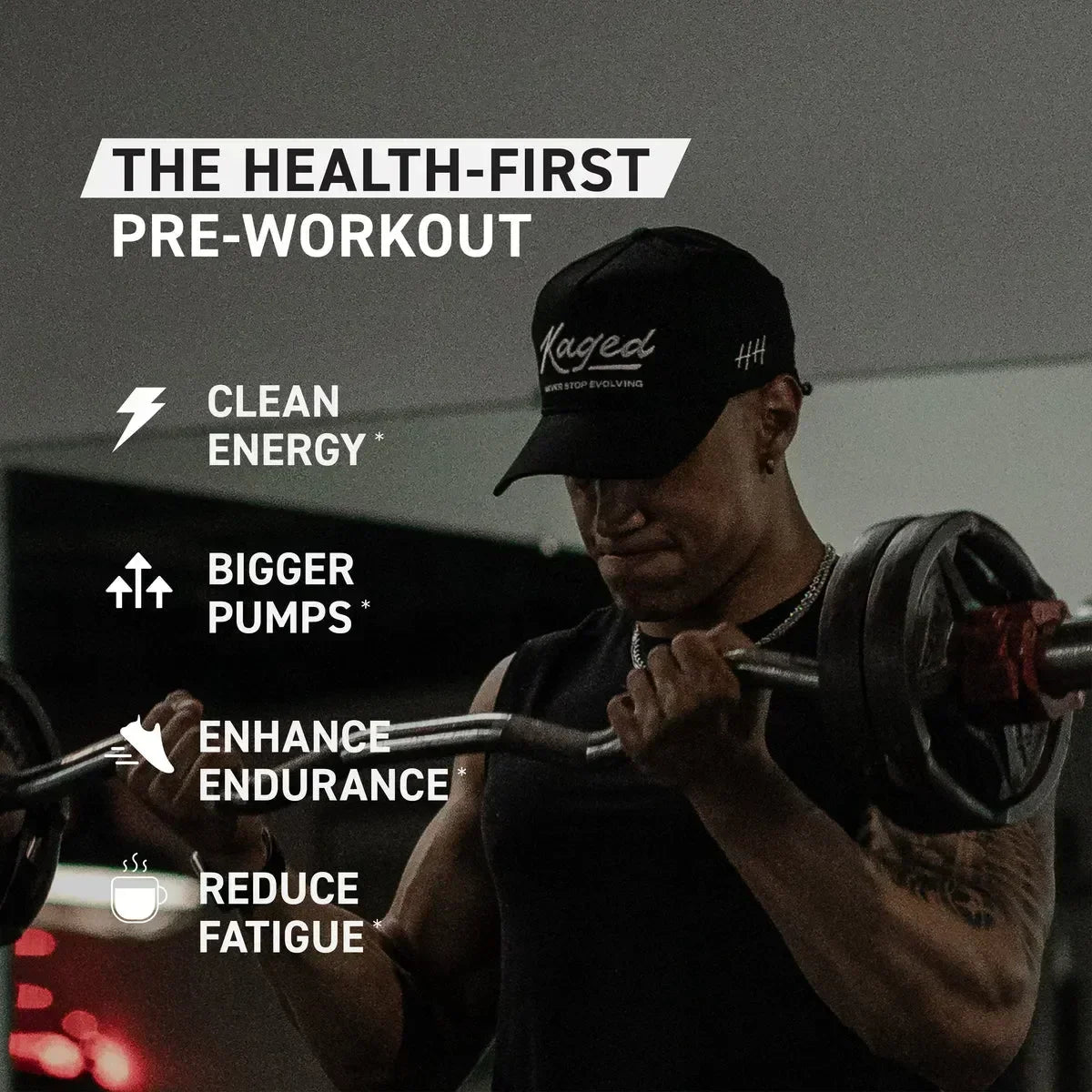 KAGED-PREWORKOUT-PINK LEMONADE-20 SERVINGS