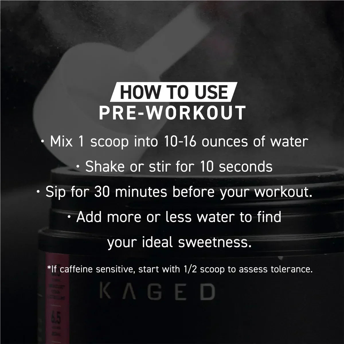 KAGED-PREWORKOUT-PINK LEMONADE-20 SERVINGS