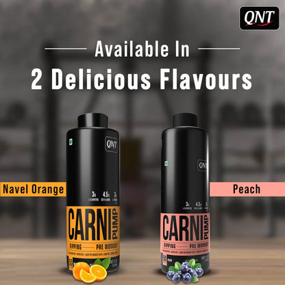 QNT CARNI-PUMP LIQUID PRE WORKOUT | 500ML