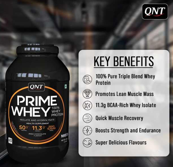 PRIME WHEY TRIPLE BLEND ISOLATE PROTEIN | COFFEE, 2 KG