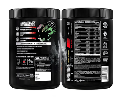 Bigmuscles Nutrition Karnage Black Preworkout (Sex On The Beach, 420g)
