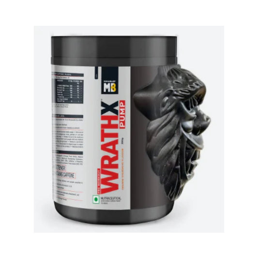 MuscleBlaze WrathX Pump Orange Overdrive (300g)