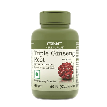 GNC Triple Ginseng Root – 60 Capsules