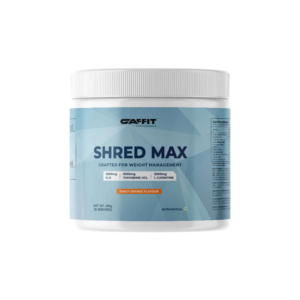 Gaffit Shred Max Tangy Orange Flavour  – 210g